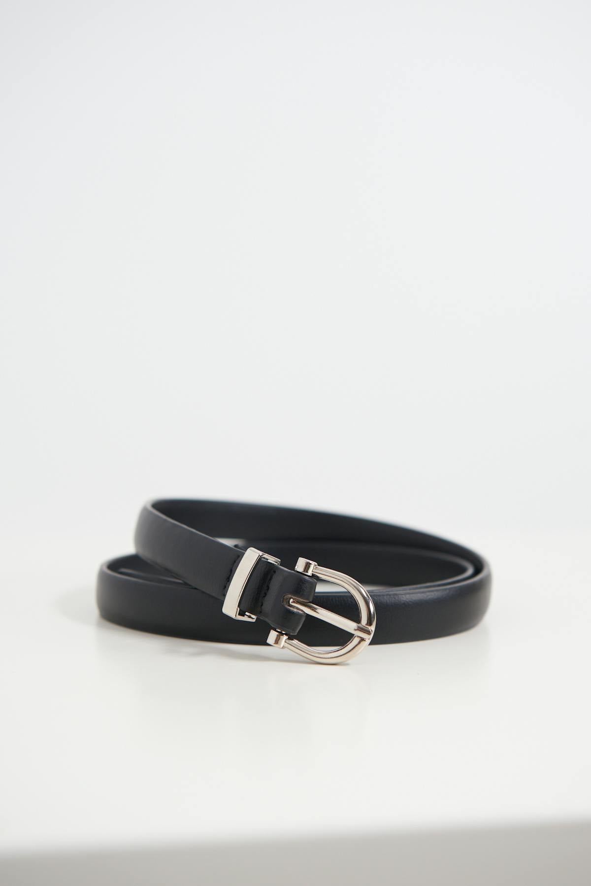 Slim belt - Gold/brown