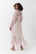 Chiffon dress - Mini flower aop