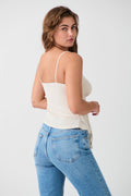 Tie singlet - Grey melange