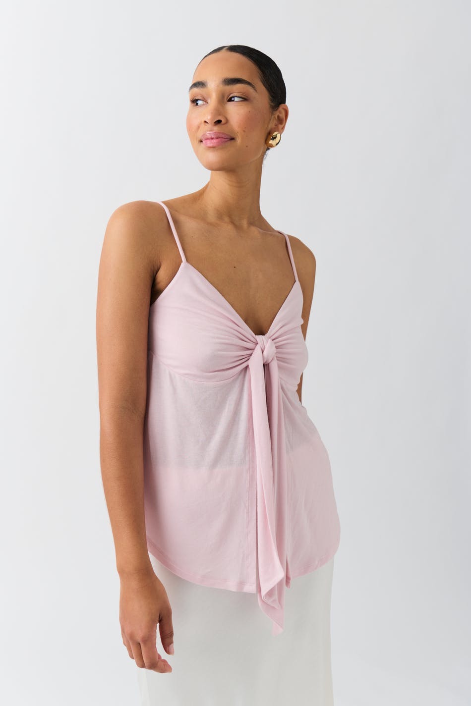 Tie singlet - Eggnog