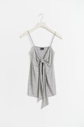 Tie singlet - Grey melange
