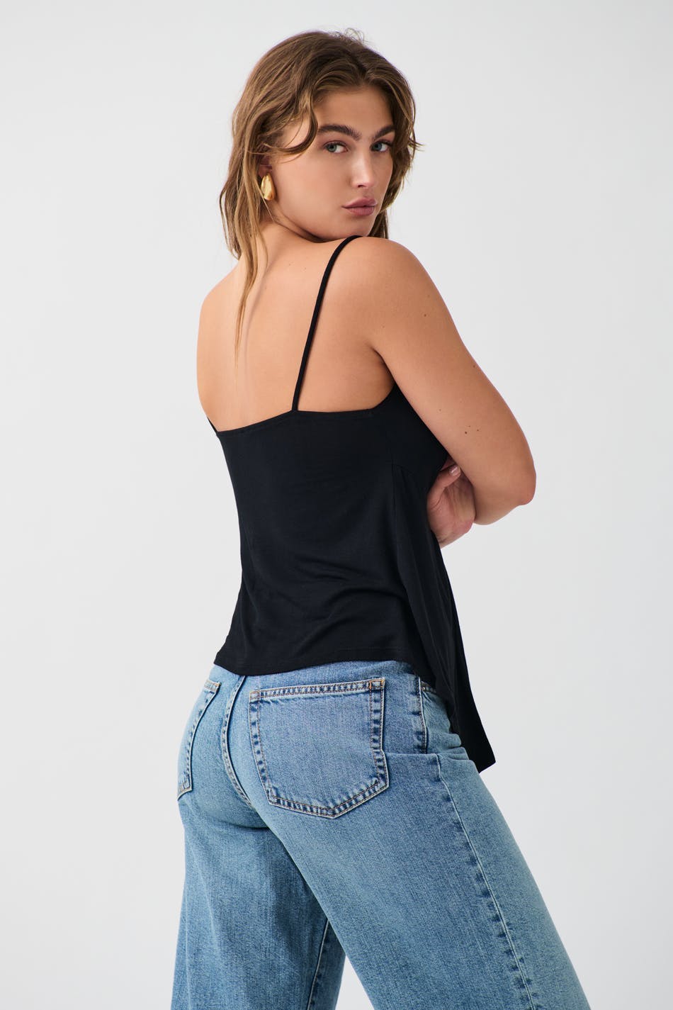 Tie singlet - Noir