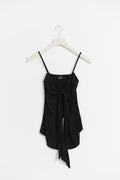Tie singlet - Noir