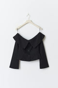 Off shoulder blazer - Noir