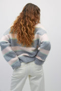 Stripe knit sweater - Multicolore