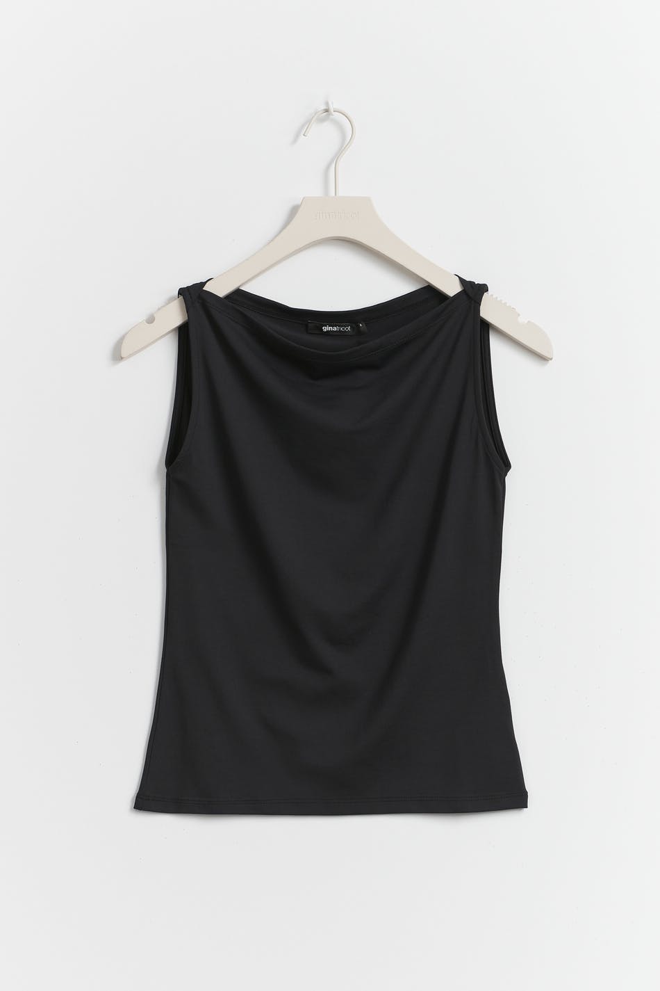 Shortsleeve boatneck top - Noir