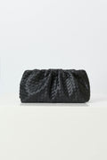 Braided clutch bag
