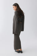 Knitted metallic skirt - Falcon