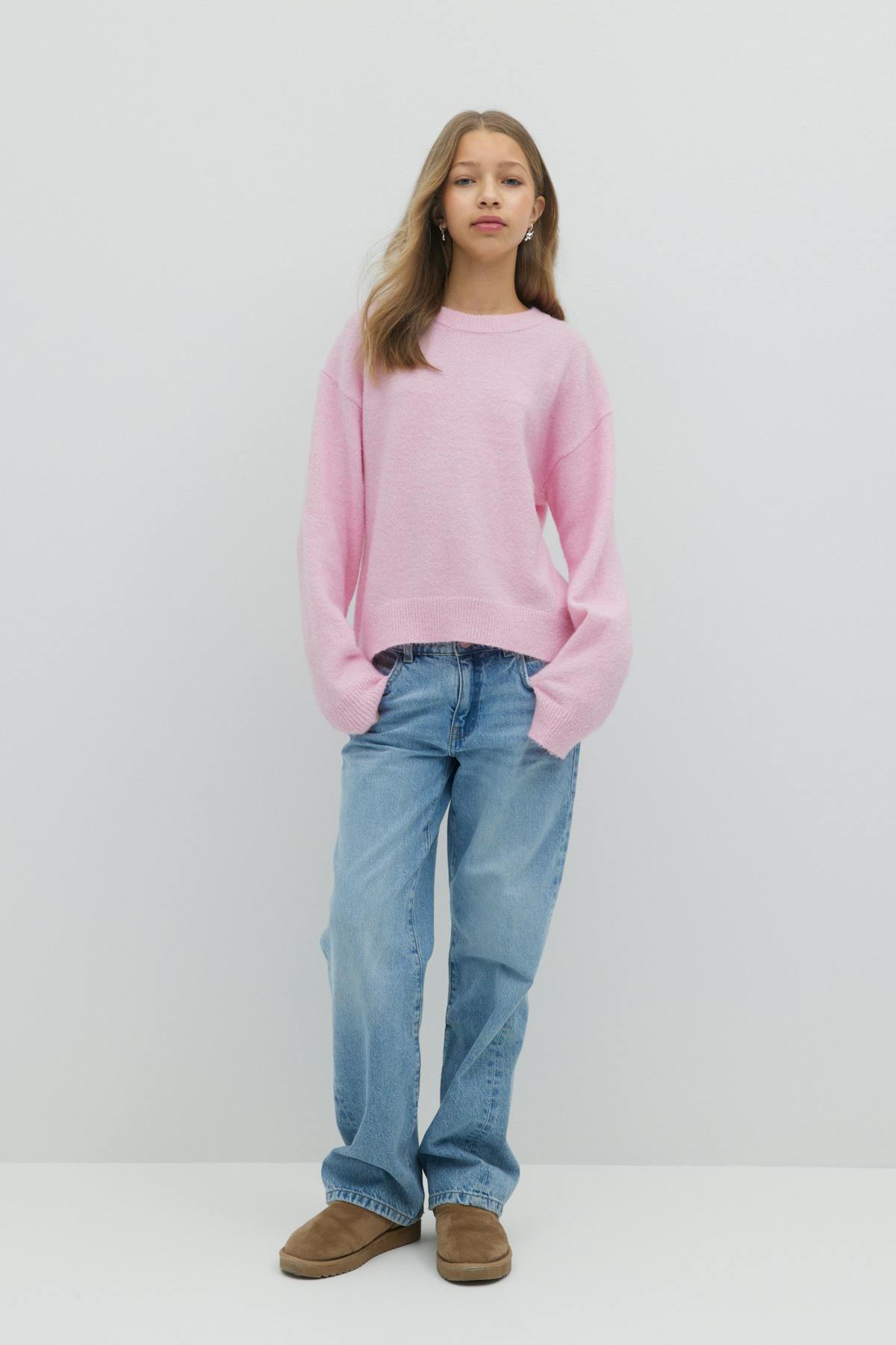 y knitted sweater - Bleu marine