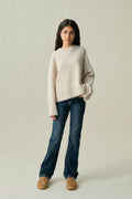 Oversized sweater - Oat melange