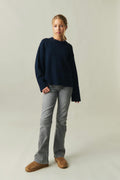 Oversized sweater - Bleu marine
