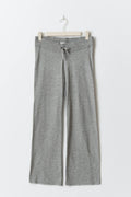y soft knitted pants - Grey melange