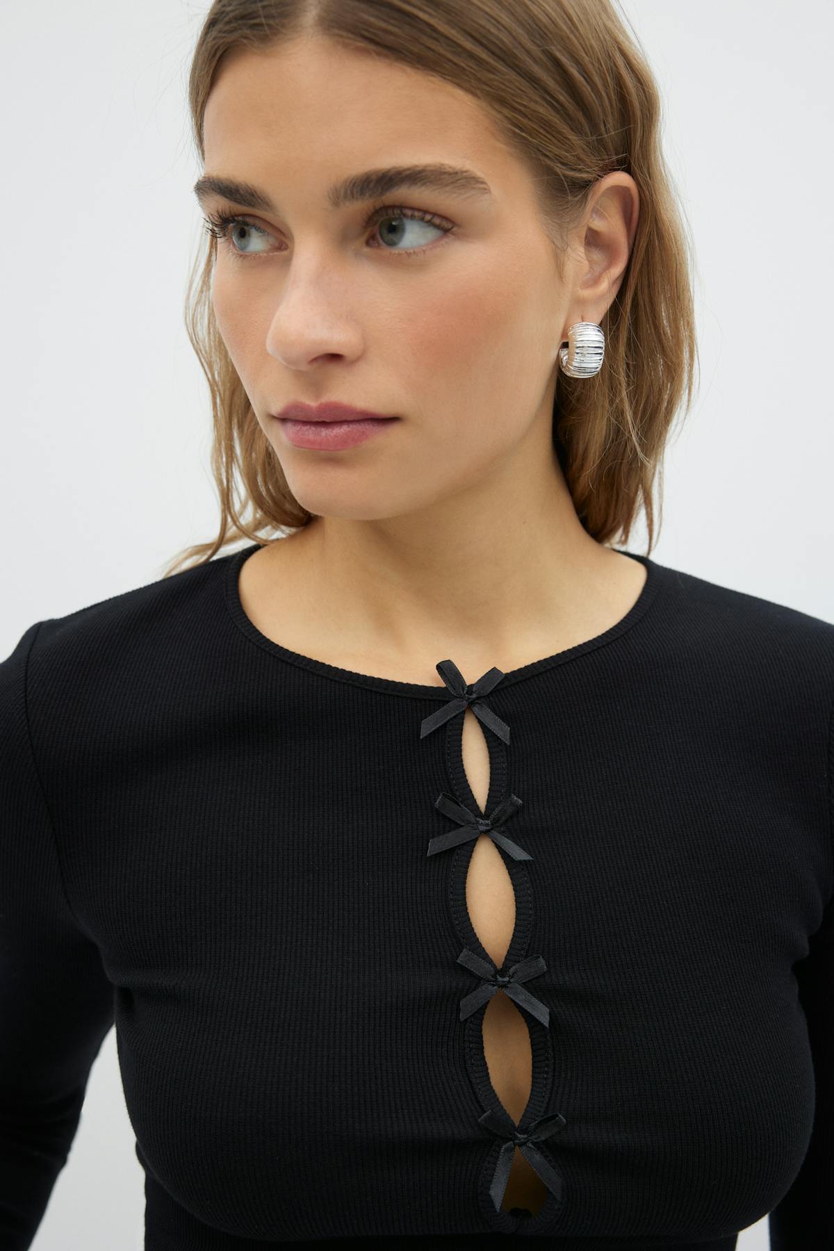 Bow top - Noir