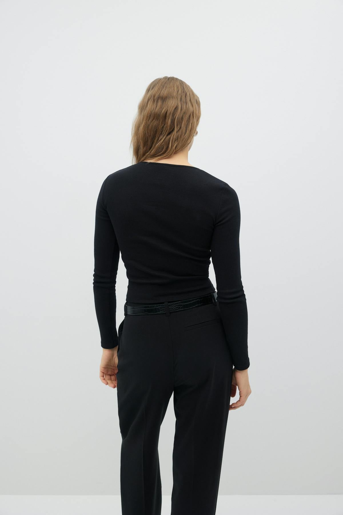 Bow top - Noir