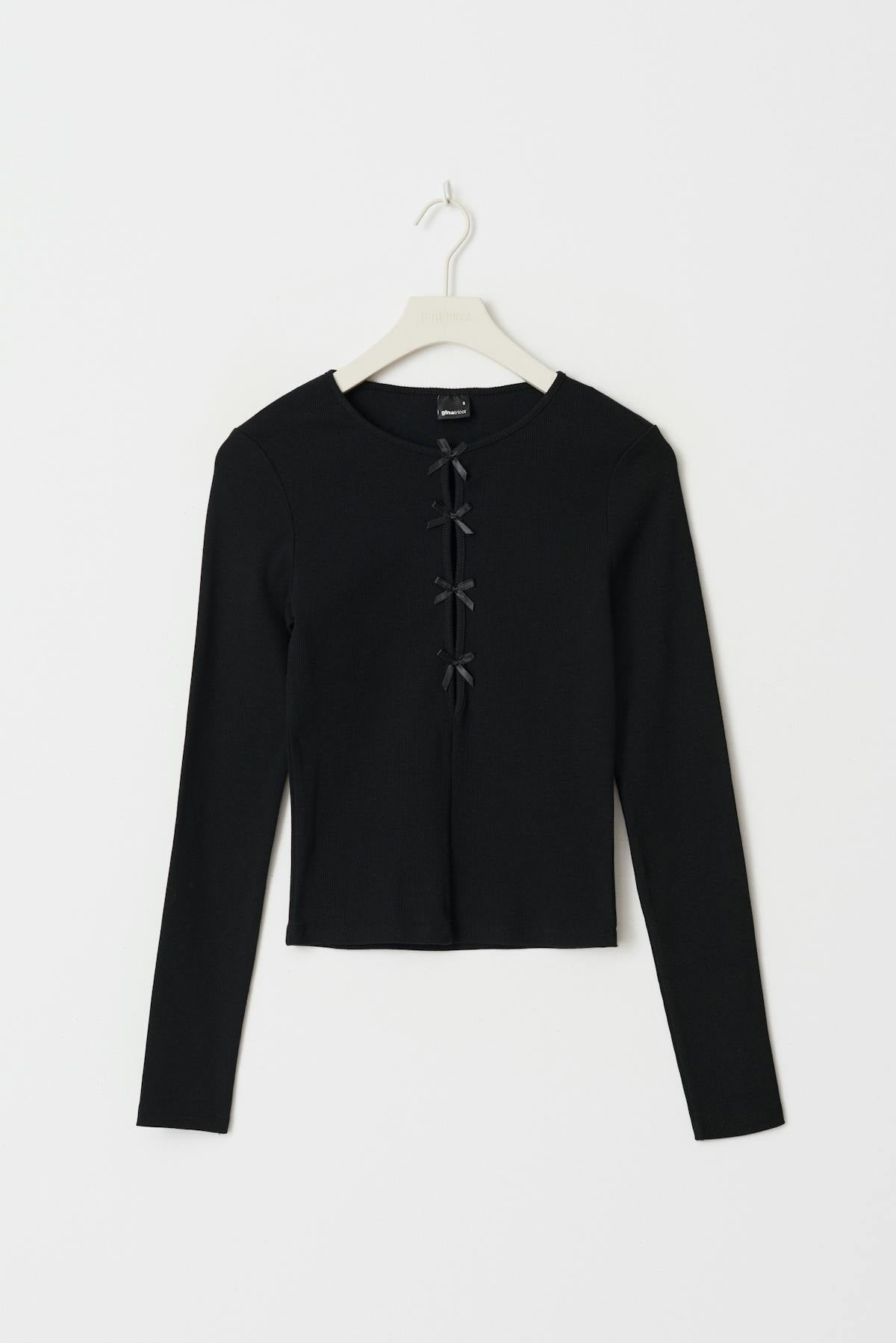Bow top - Noir