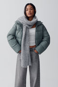 Short puffer jacket - Vert