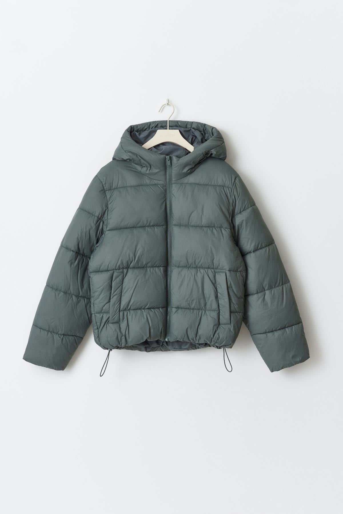 Short puffer jacket - Vert