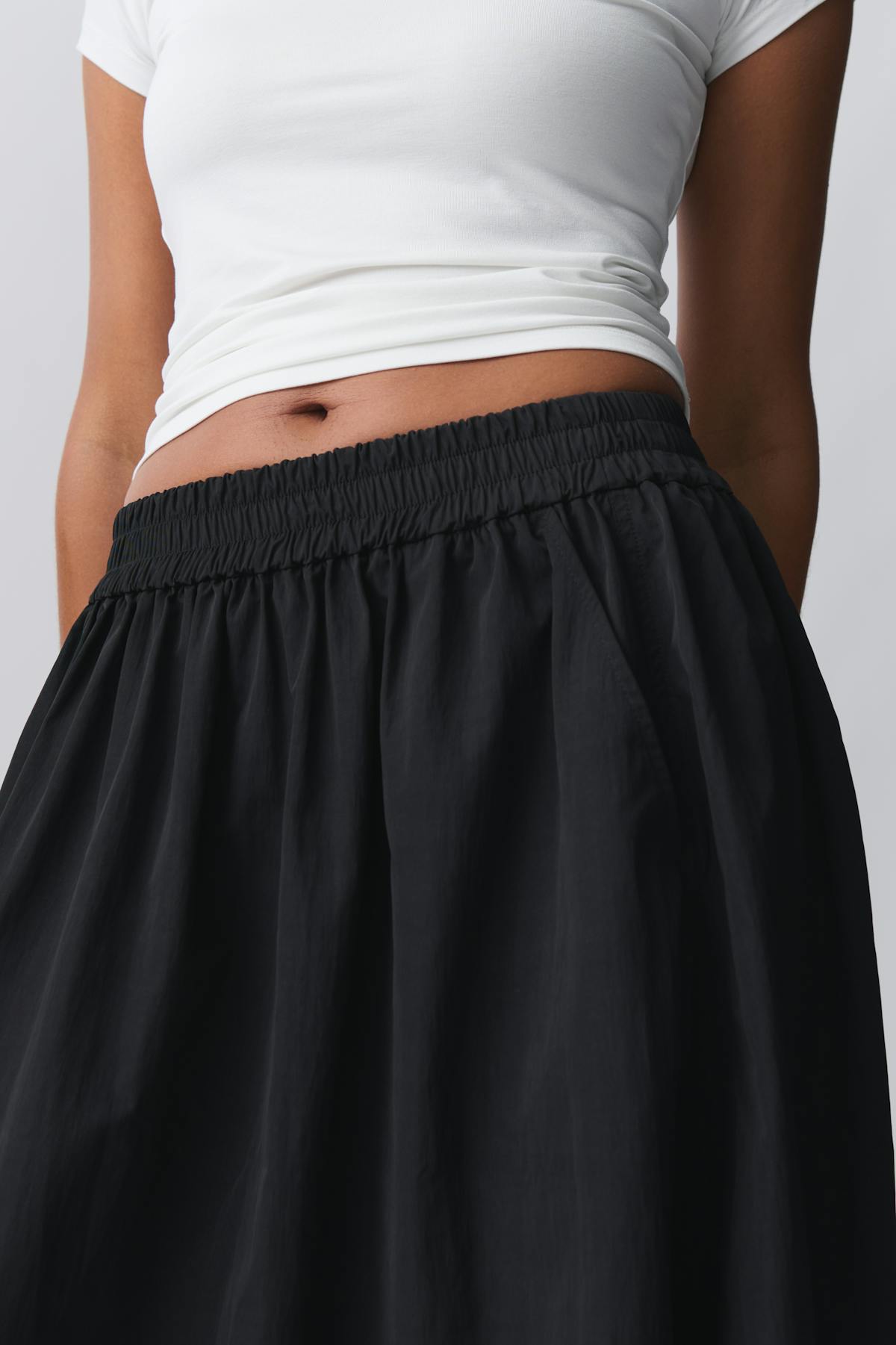 Pleated skirt - Noir