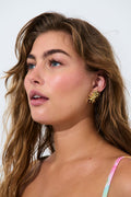 Sun earrings - Doré