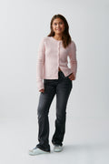 Embroidery jeans - Mid blue