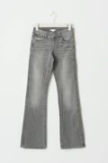Embroidery jeans - Gris