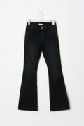 mid bootcut jeans - Noir
