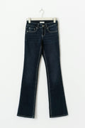 Y2k petite bootcut jeans - Gris clair