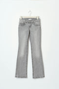 Y2k petite bootcut jeans - Gris clair
