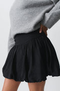Mini balloon skirt - Noir