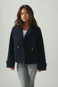 y felt jacket - Bleu marine