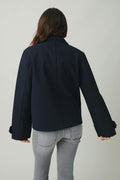 y felt jacket - Bleu marine