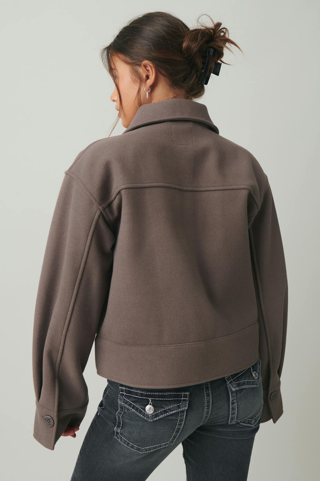 y front pocket jacket - Falcon