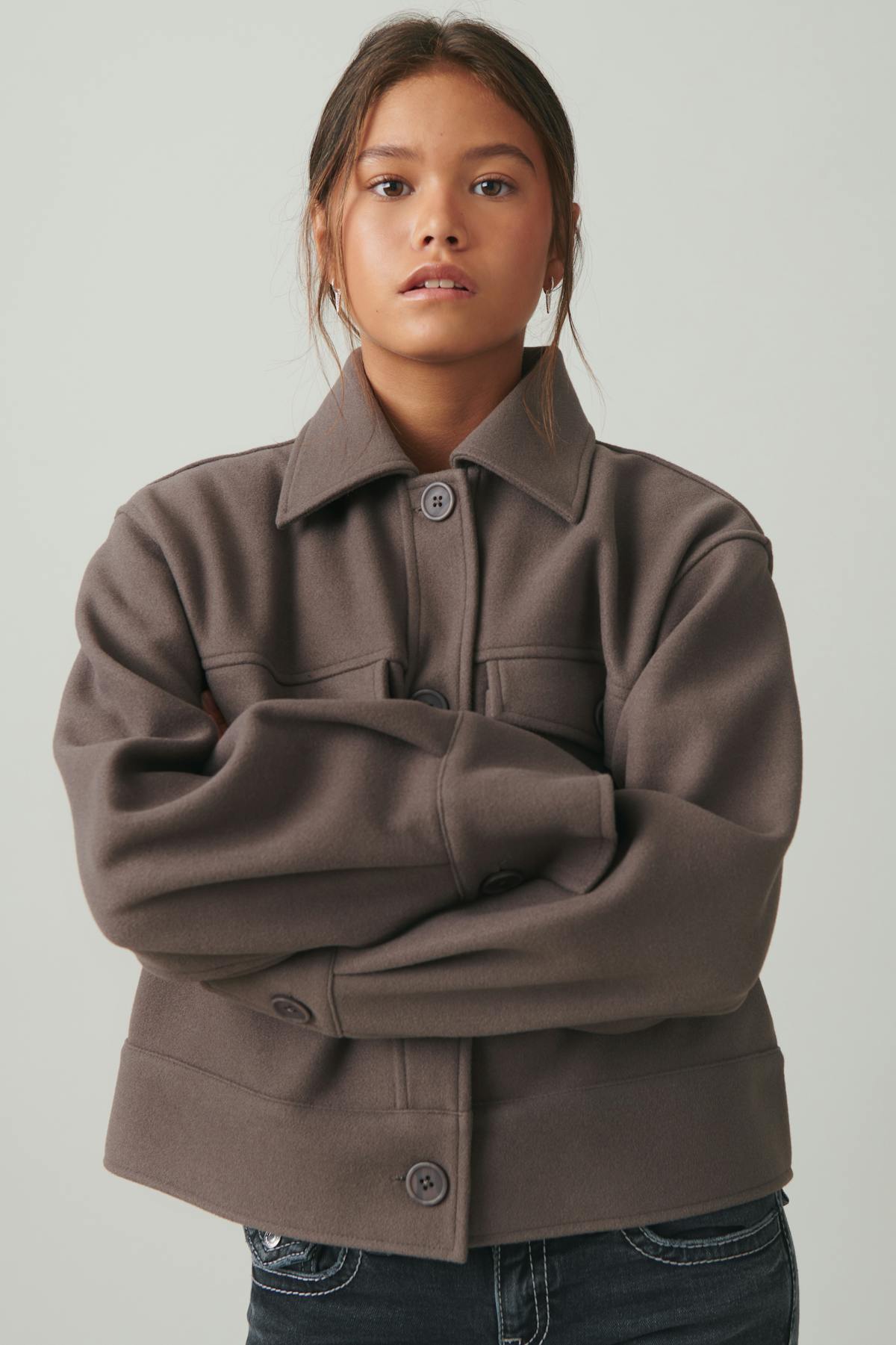 y front pocket jacket - Falcon