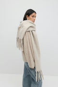 Soft chunky scarf - Blanc cassé
