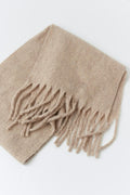 Soft chunky scarf - Grey melange