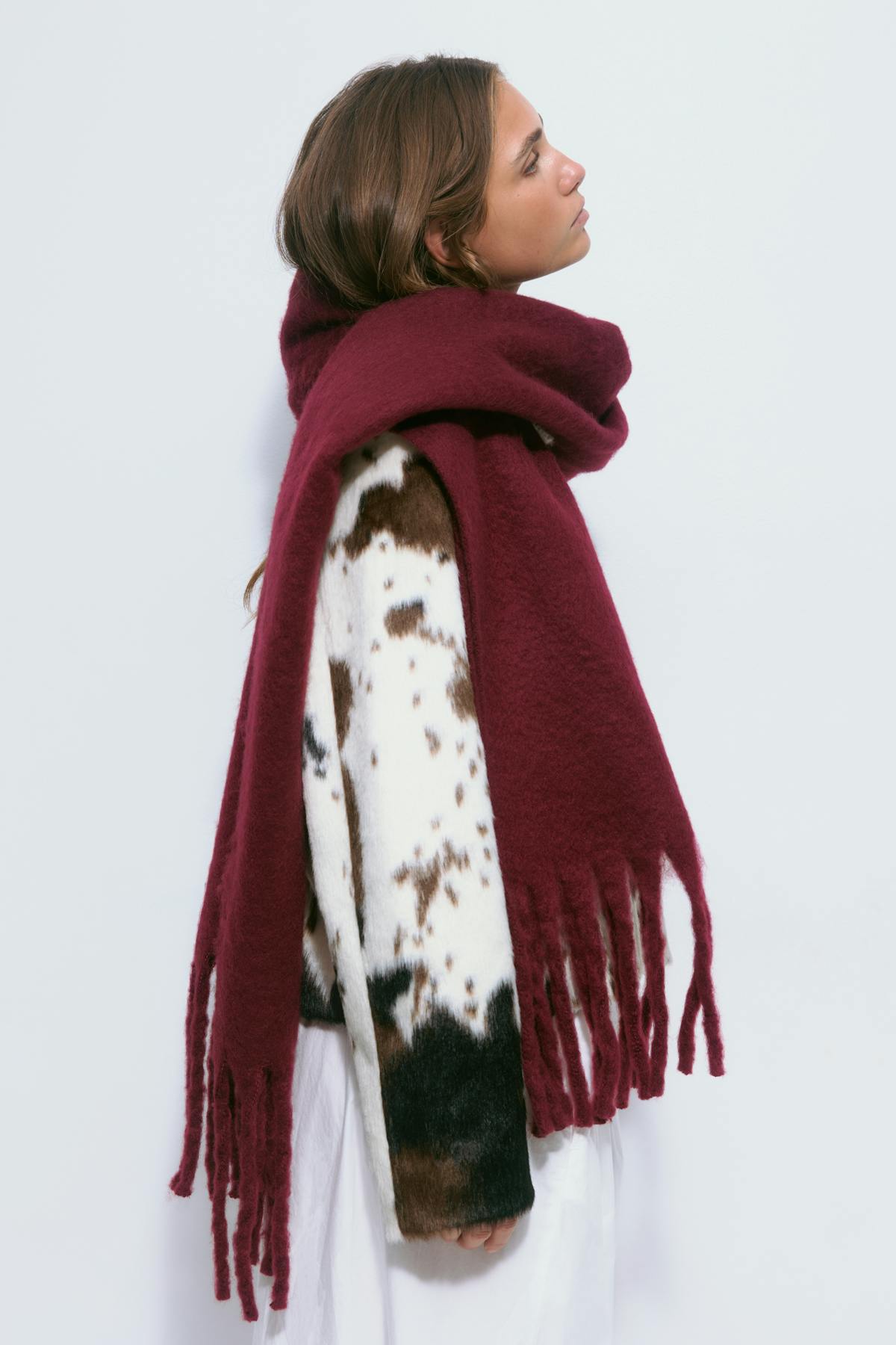 Soft chunky scarf