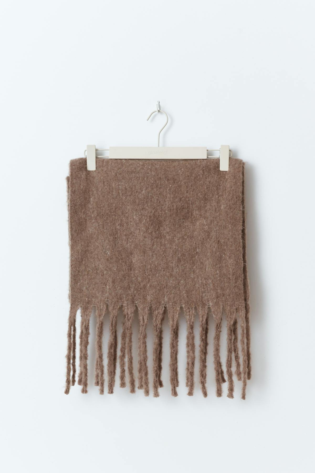 Soft chunky scarf - Marron foncé