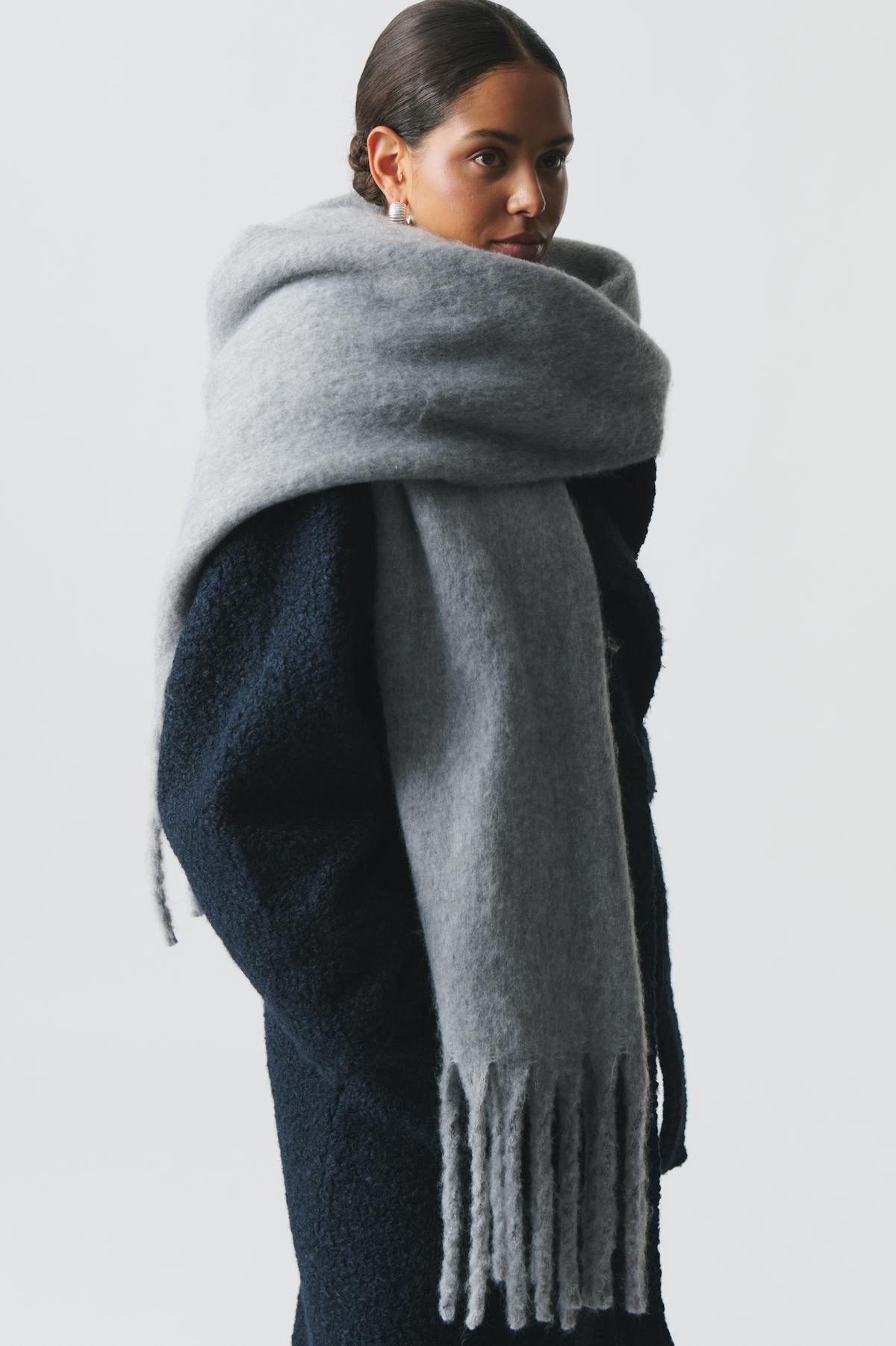 Soft chunky scarf