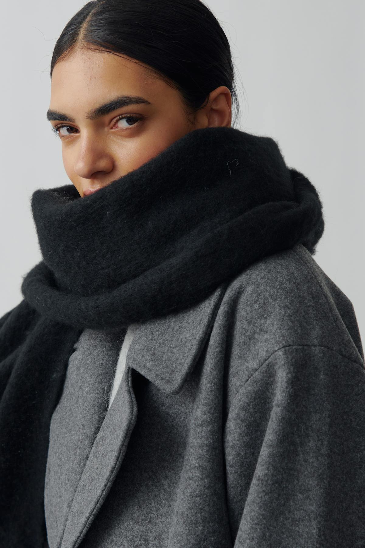 Soft chunky scarf