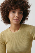 Metallic knitted tee - Falcon