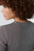 Metallic knitted tee - Falcon