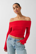Off shoulder top - Noir
