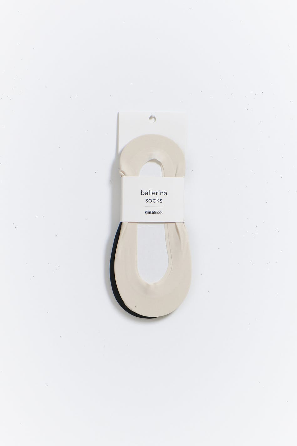 pack ballerina socks - Beige/black