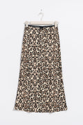 Bow midi skirt - Black dot