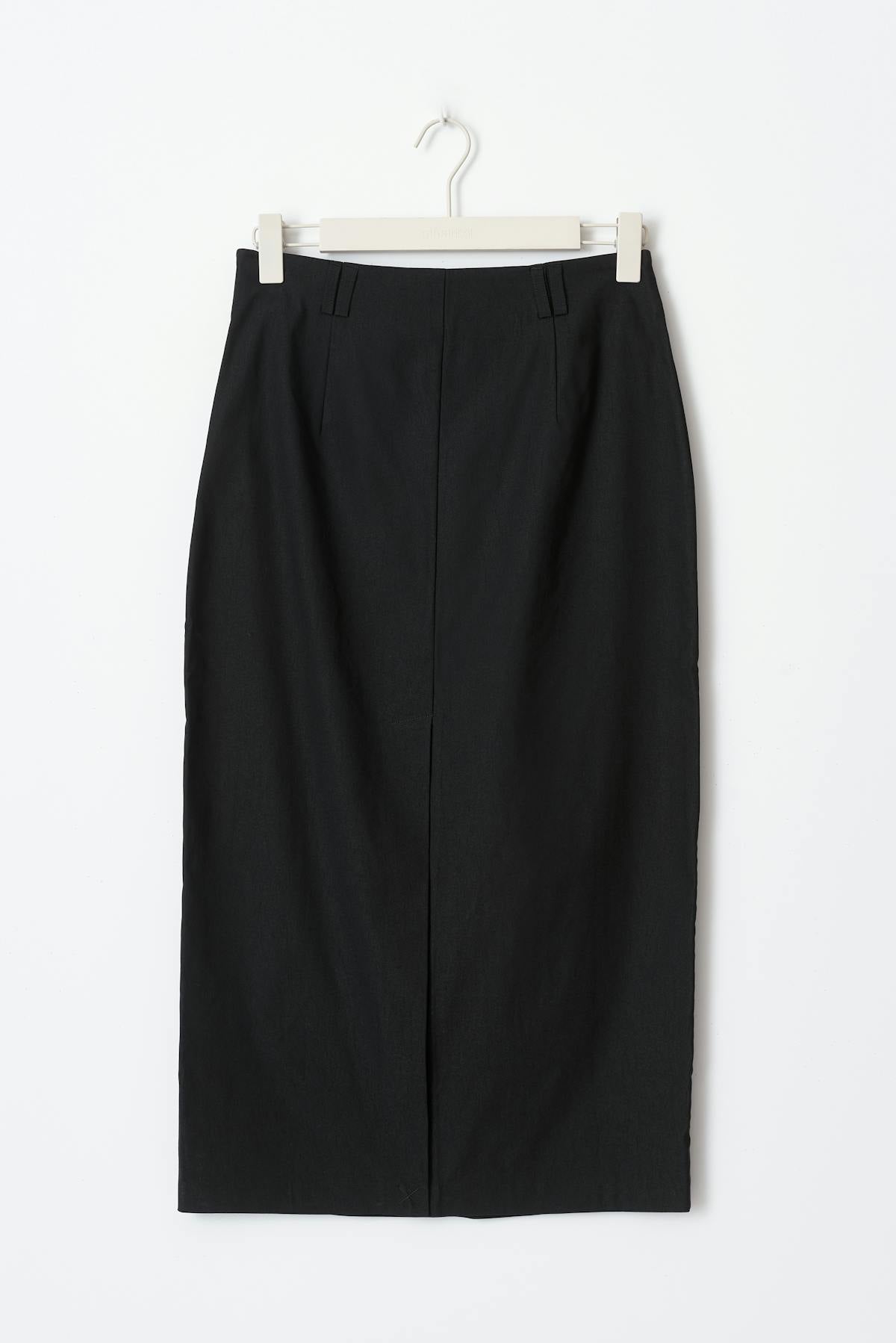Tailored skirt - Noir