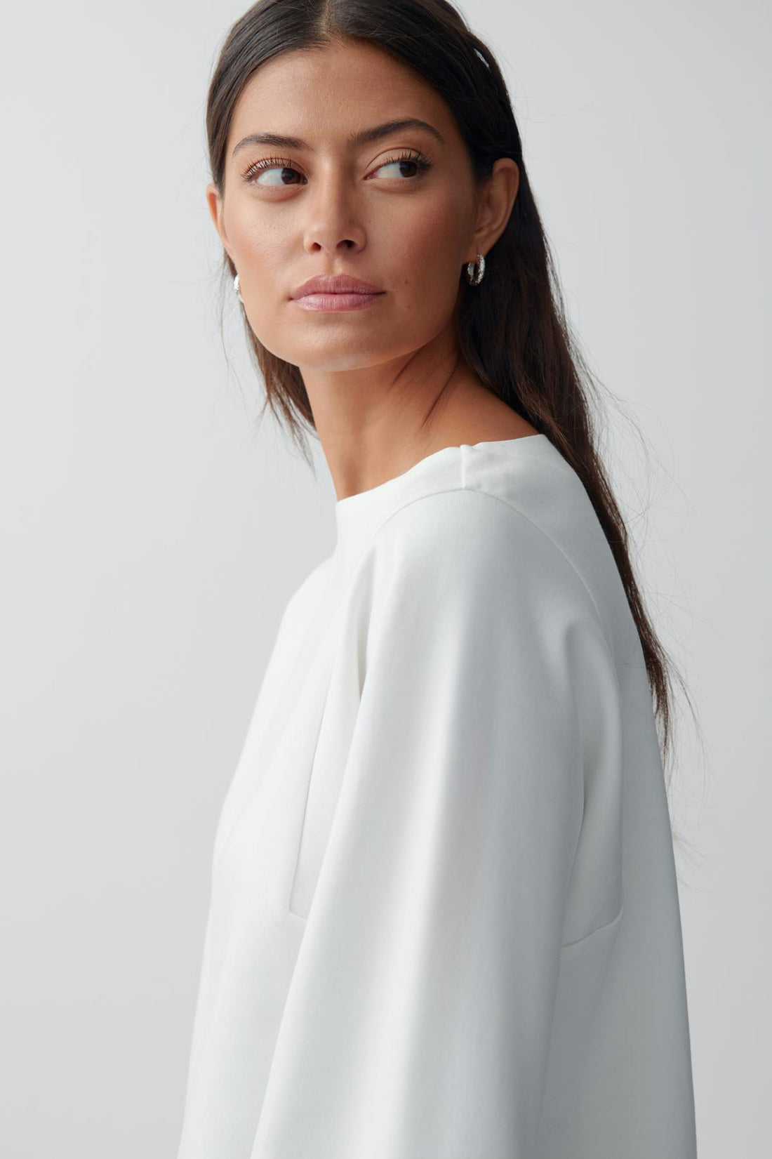 Long sleeve tee - Blanc cassé
