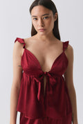 Pyjamas singlet - Bordeaux