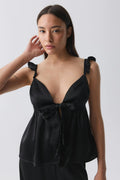 Pyjamas singlet - Noir