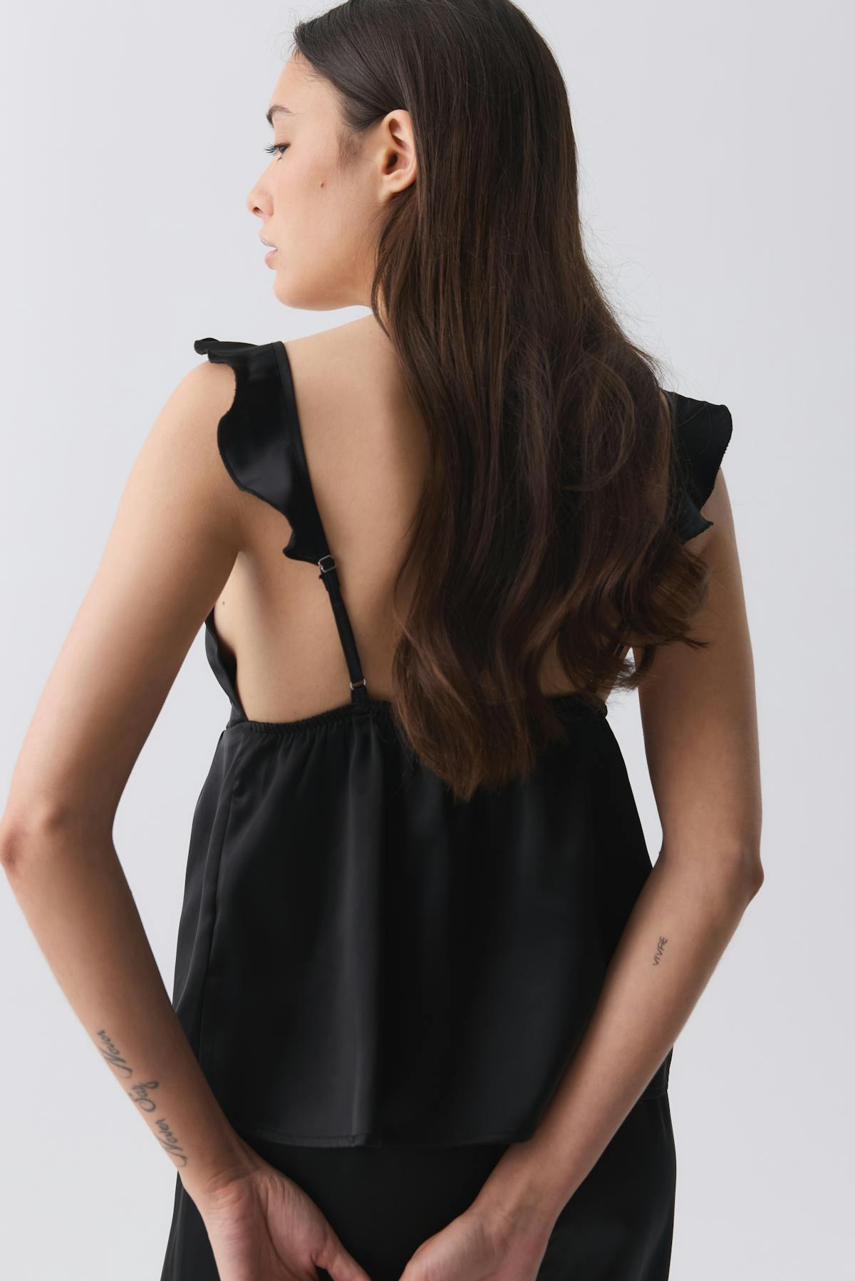Pyjamas singlet - Noir