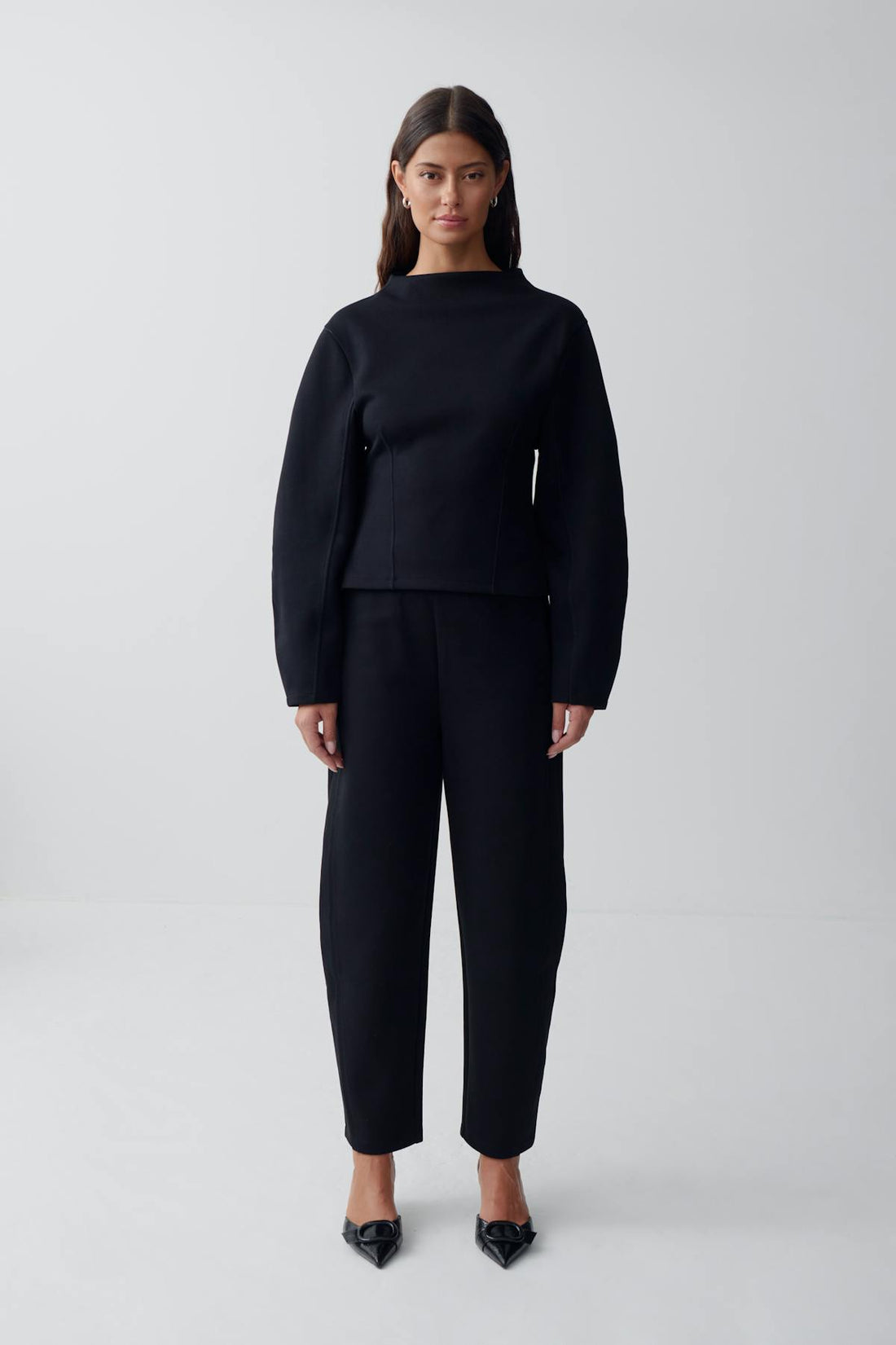 Barrel trousers - Noir